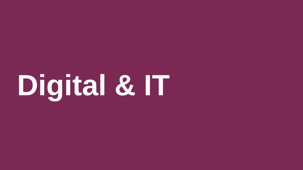 Digital & IT