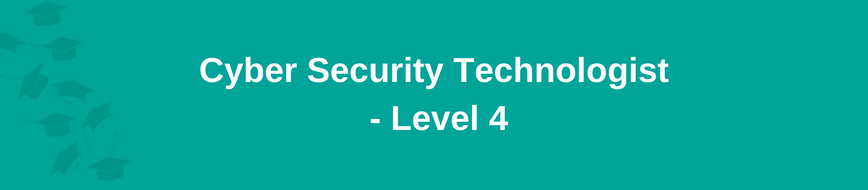 Cyber Security Technologist - Level 4