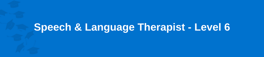 Speech & Language Therapist - Level 6