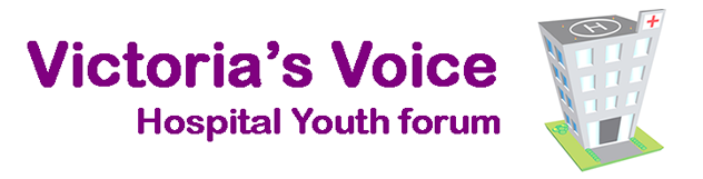 Victoria's Voice - Hospital Youth Forum - logo of hospital building