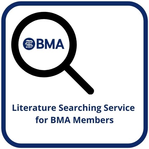 BMA Members can request a Literature Search here