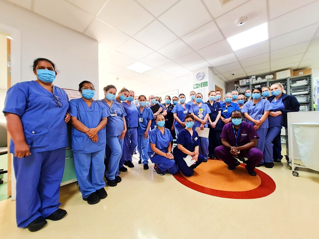 The endoscopy teams from the Trust and Remedy