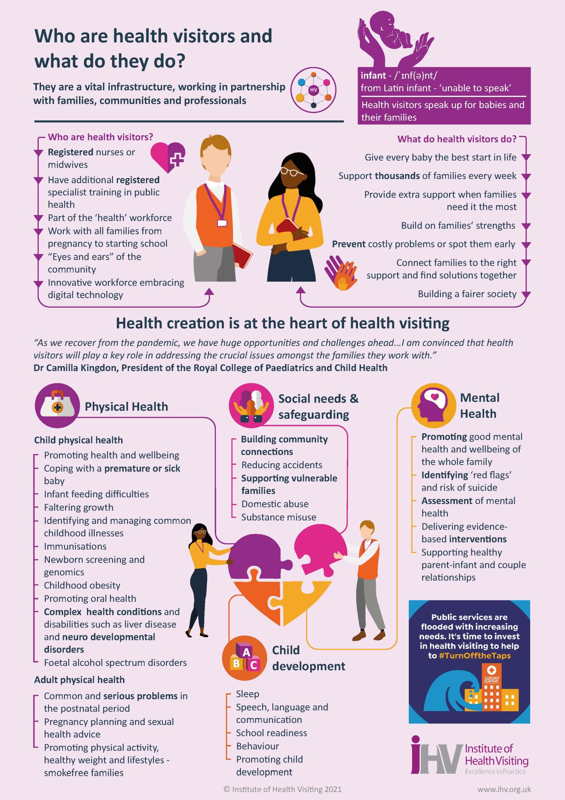 What do health visitors do? Blackpool Health Visitors