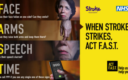 Act FAST Stroke poster