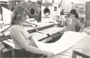 Laundry team in 1960
