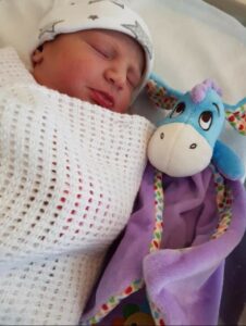Newborn baby, Emily Jo Mills