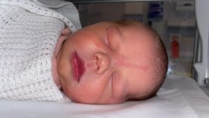Newborn baby, Hattie Fawcett
