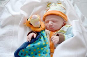 Newborn baby, Joseph Edward Mills