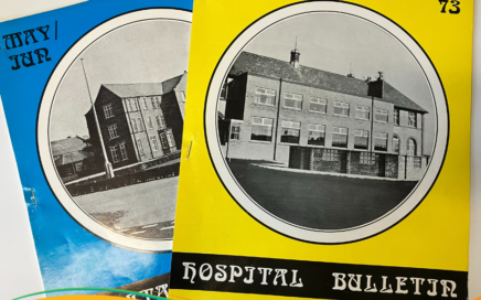 Old hospital bulletins from 1973