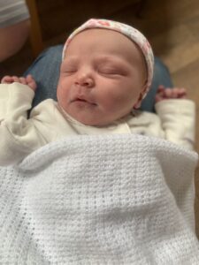 Newborn baby, Niamh Rose Wallace