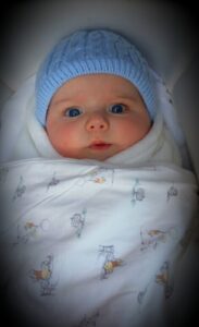 Newborn baby, Oliver McDonald