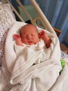 Newborn baby, Owen Eaton