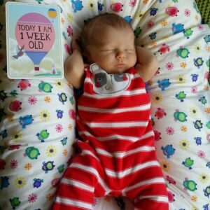 Newborn baby, Reuben Oliver Matthew Fort