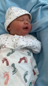 Newborn baby, William Connor